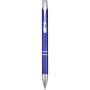 Moneta recycled aluminium ballpoint pen - Royal blue