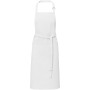 Andrea 240 g/m² apron with adjustable neck strap - White